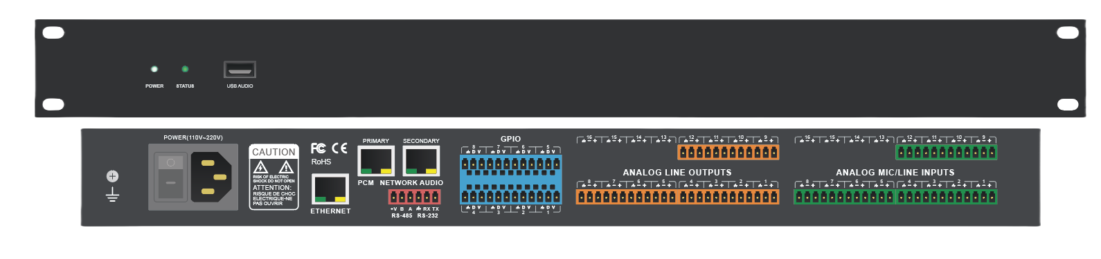 NLP series PCM stream processor